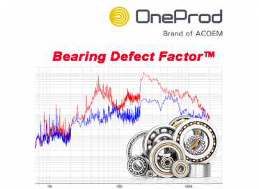 Module phân tích hư hỏng vòng bi Bearing Defect Factor™